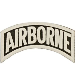 Black and White Airborne Patch